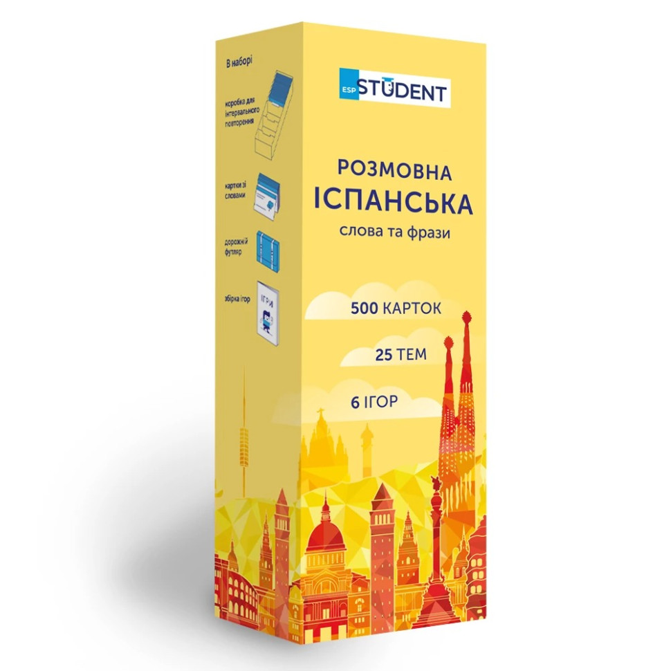 Картки для вивчення іспанської мови 