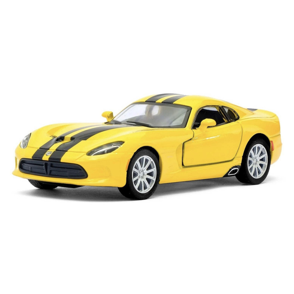 Автомодель легковая SRT VIPER GTS (2013) 5' Kinsmart KT5363FW инерционная, масштаб 1:36