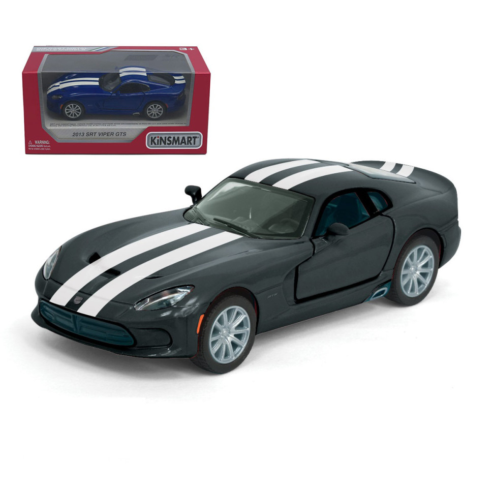 Автомодель легковая SRT VIPER GTS (2013) 5' Kinsmart KT5363FW инерционная, масштаб 1:36