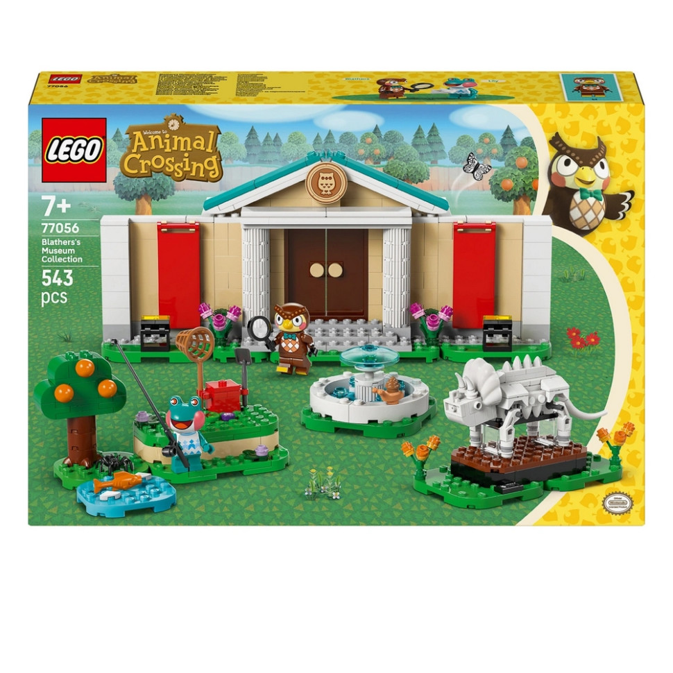 Конструктор Animal Crossing Музейная коллекция Blathers LEGO 77056, 543 детали