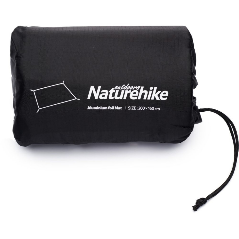 Килимок кемпінговий багатофункціональний PE NH20FCD03 Naturehike 6927595746776, алюмінієва плівка, Розмір M