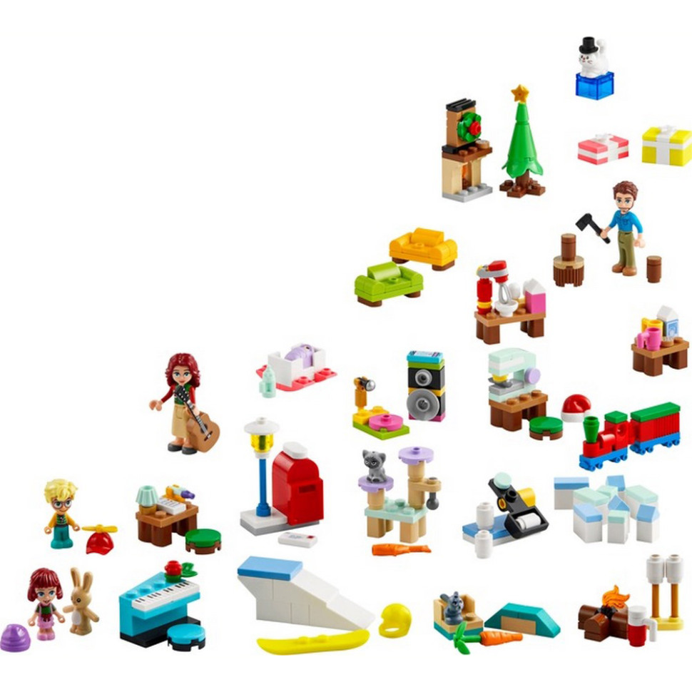Конструктор Friends Адвент календар 2024 LEGO 42637, 272 деталі