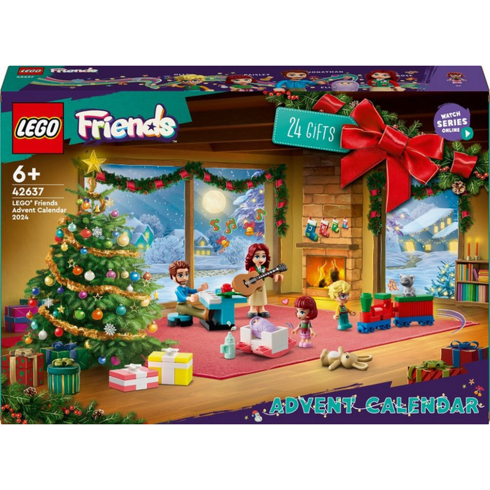 Конструктор Friends Адвент календар 2024 LEGO 42637, 272 деталі
