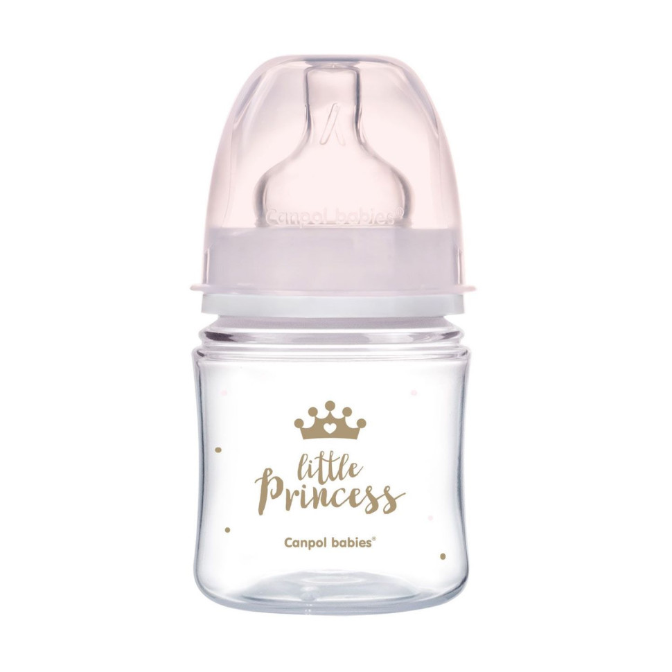Пляшечка антиколікова з широким отвором Royal baby Canpol babies 35/234_pin 240 мл