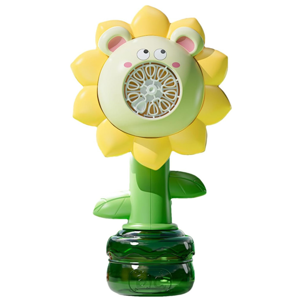 Мыльные пузыри Flower Bubble Machine Bambi BJC-5A(Bear-Yellow) со светом