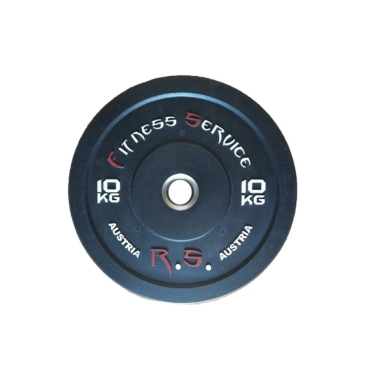Бамперный диск для кроссфита RCP23 Fitness Service 10079FS 10 кг
