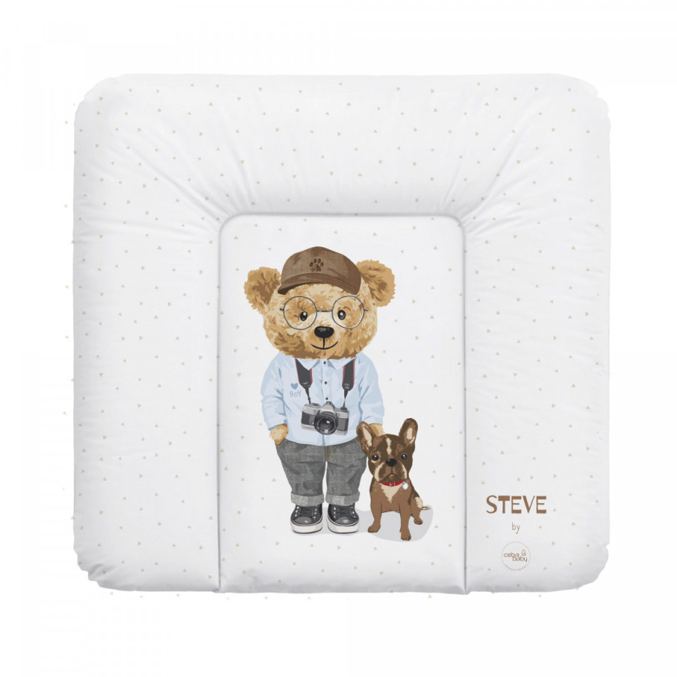 Пеленальний матрац Steve Cebababy W-144-132-687 Fluffy Puffy, 75x72 см