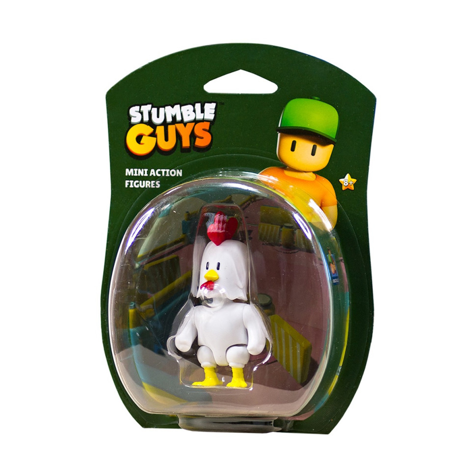Игровая коллекционная фигурка Цыпленок Stumble Guys SG3000-3 с артикуляцией 7,5 см