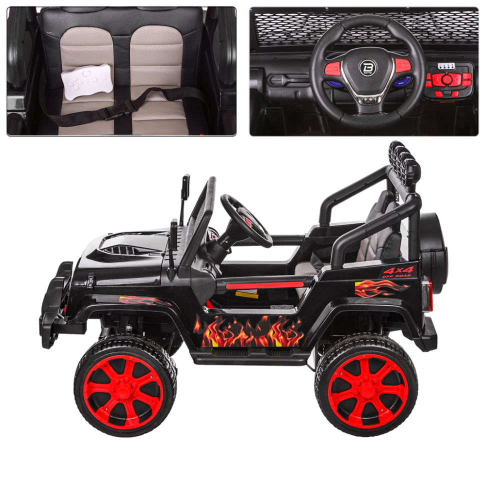 Детский электромобиль Джип Bambi Racer M 3237EBLR-2-3 до 30 кг