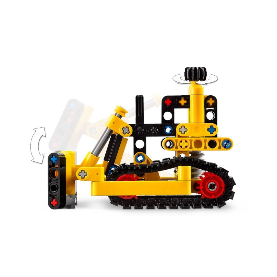 Конструктор Надпотужний бульдозер LEGO 42163, 195 деталей