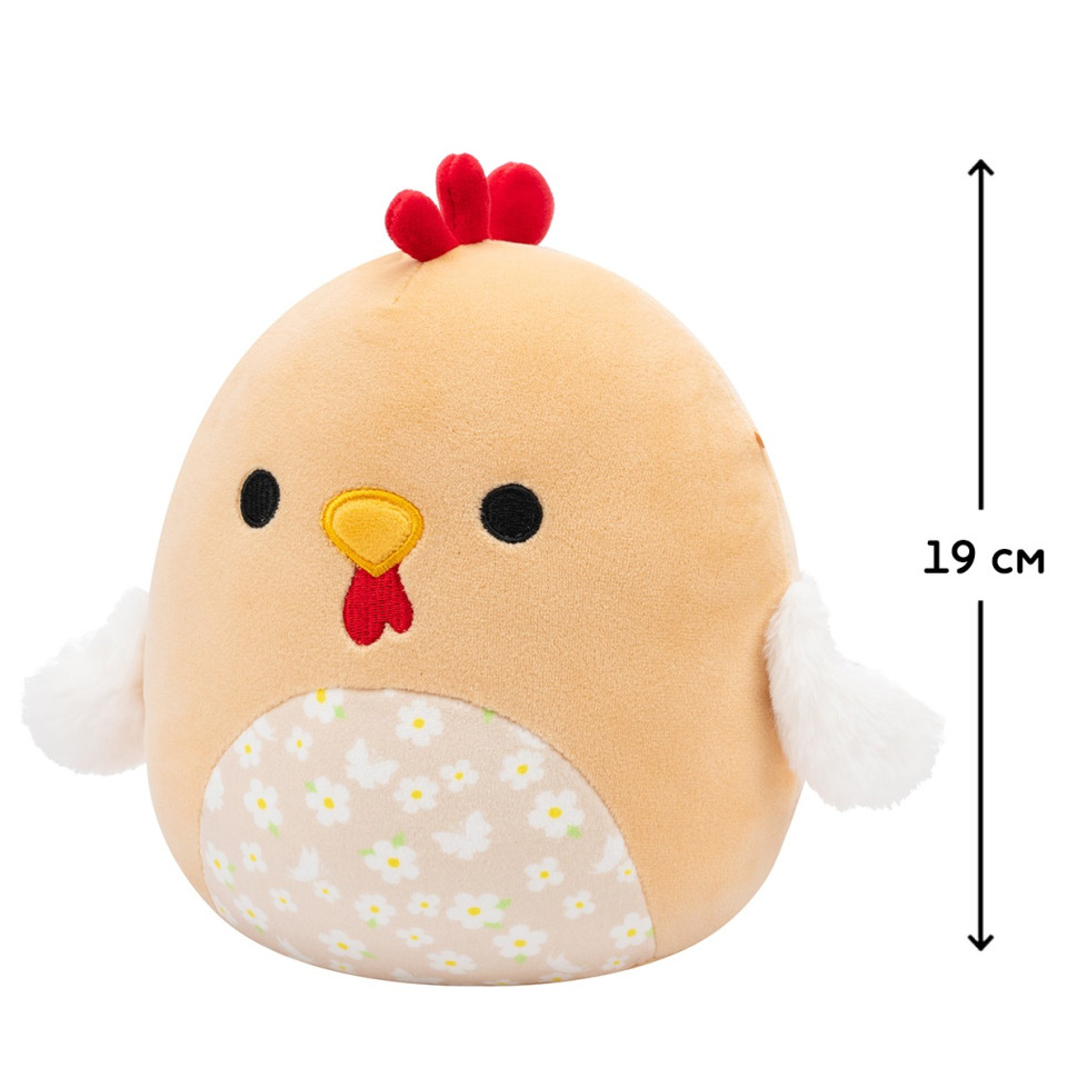 Дитяча м'яка іграшка Півник Руті Squishmallows SQER01231, 19 см