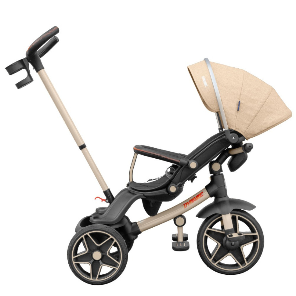 Дитячий триколісний велосипед DYNAMIC Tilly T-3810 BEIGE, бежевий