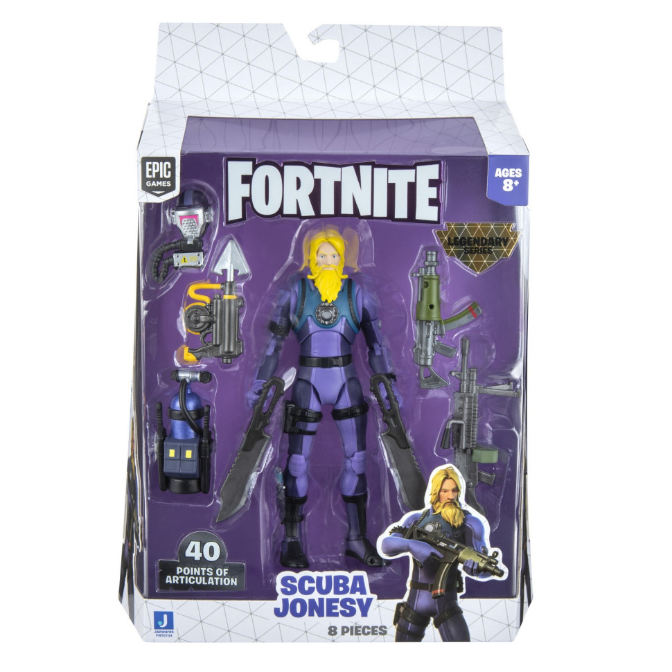 Колекційна фігурка Fortnite Legendary Series Scuba Jonesy S9, 15 см. FNT0734