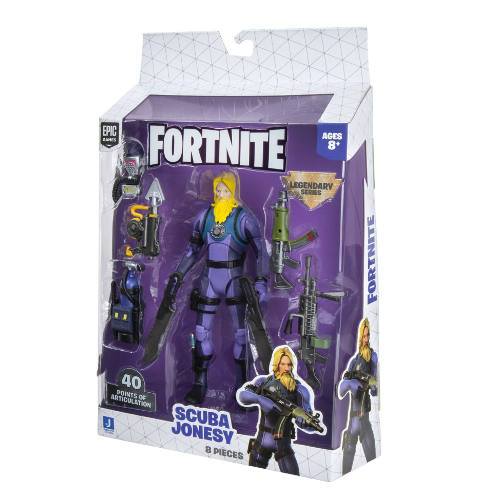 Колекційна фігурка Fortnite Legendary Series Scuba Jonesy S9, 15 см. FNT0734