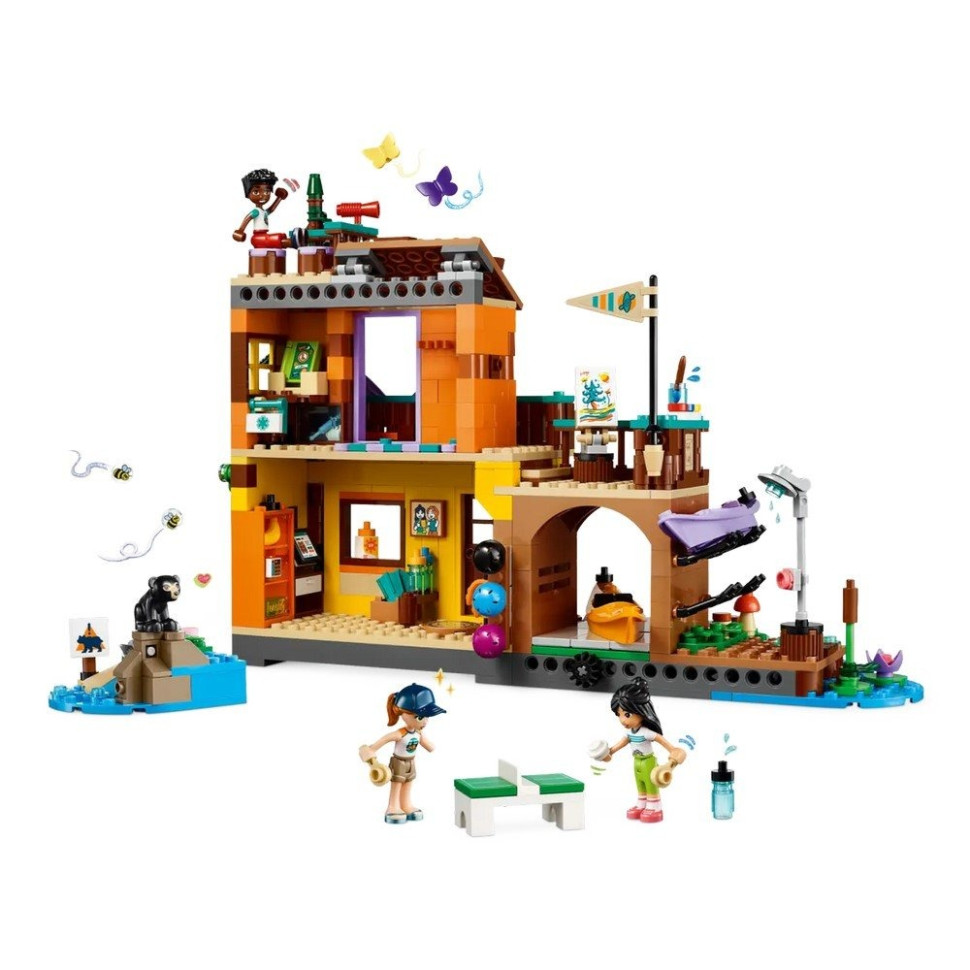 Конструктор «Водные виды спорта в лагере приключений» LEGO 42626, 628 деталей