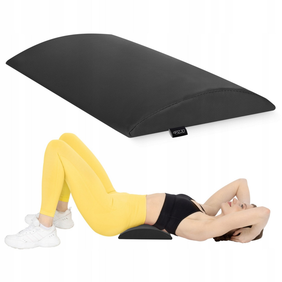 Полувалик для реабилитации и массажа 4FIZJO P-5905973403078 Black 40 x 25 x 5 см