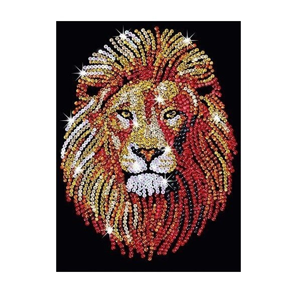 Набор для творчества Sequin Art BLUE Lion SA1207