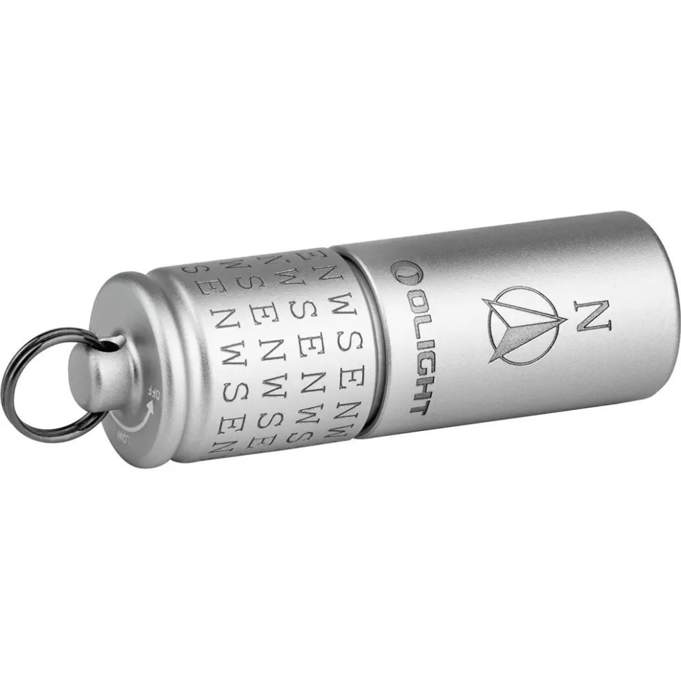 Фонарь-брелок I1R2 PRO North Olight I1R2 PRO (North) серебристый 180 люмен