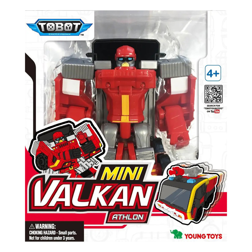 Іграшка-трансформер Атлон міні Тобот Валкан TOBOT 301070, 13х12х7 см