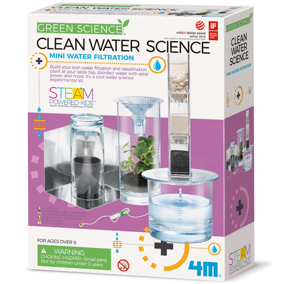 Набір для досліджень Фільтр для води 4M 00-03281 серія Green Science