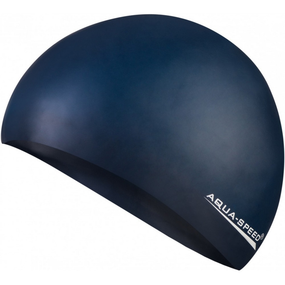 Шапка для плавания SMART 3565 Aqua Speed 103-10 синий, OSFM