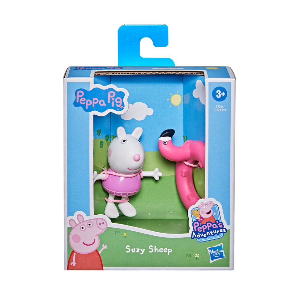 Игровая фигурка Сюзи с кругом Фламинго Peppa Pig F2206 серии 