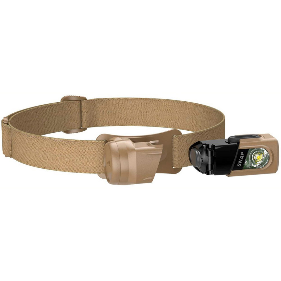 Фонарь налобный Snap Solo Princeton Tec SNSOLO23-TN 450 Lumens, tan