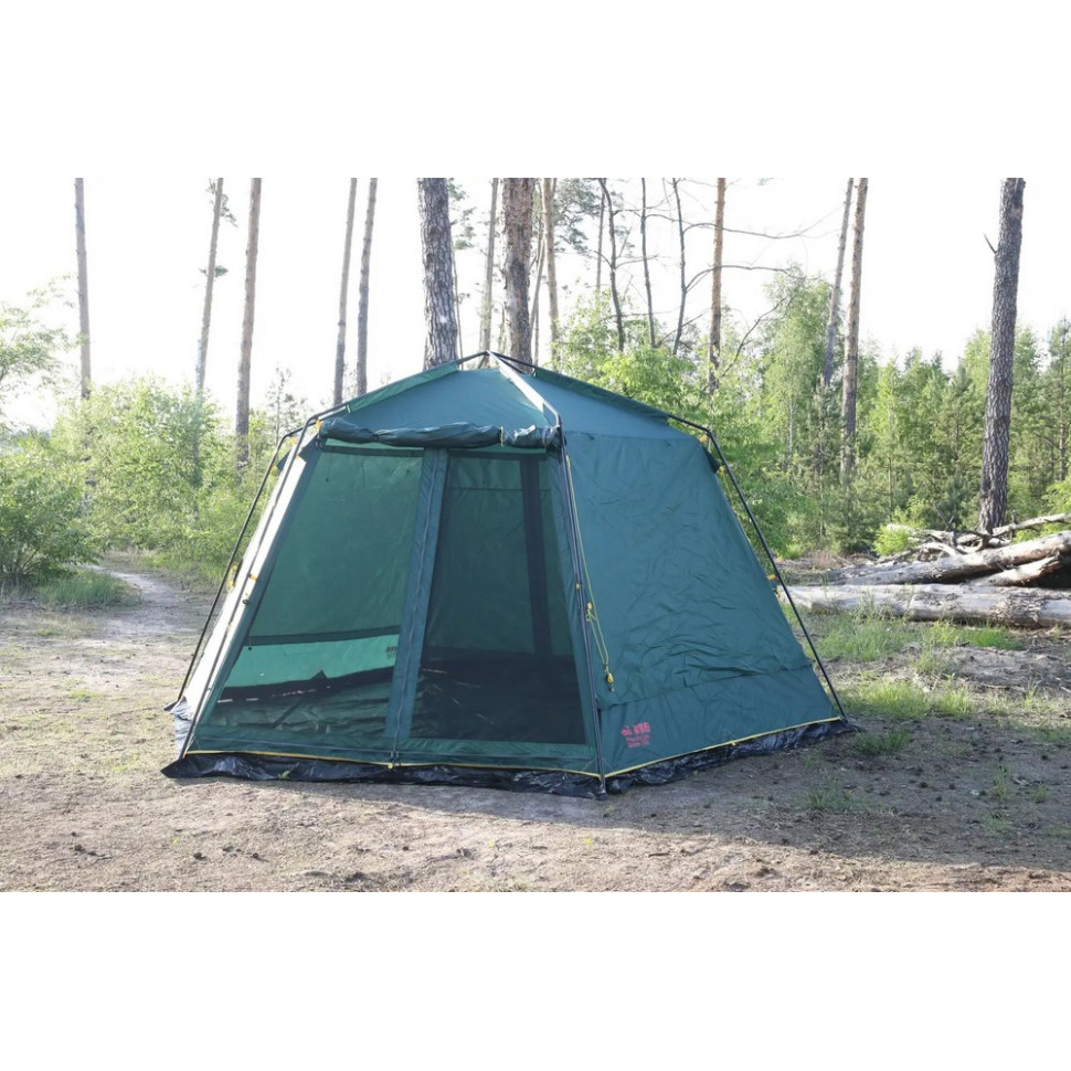 Шестигранний кемпінговий шатер Mosquito Lux v2 Tramp TRT-087, 2 входи