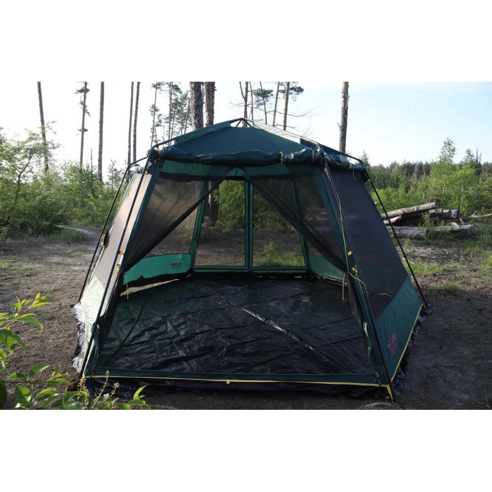Шестигранний кемпінговий шатер Mosquito Lux v2 Tramp TRT-087, 2 входи