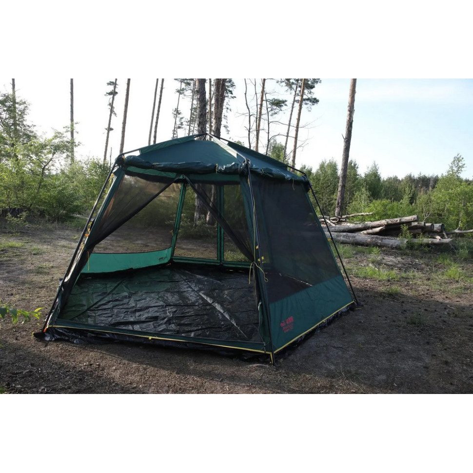 Шестигранний кемпінговий шатер Mosquito Lux v2 Tramp TRT-087, 2 входи