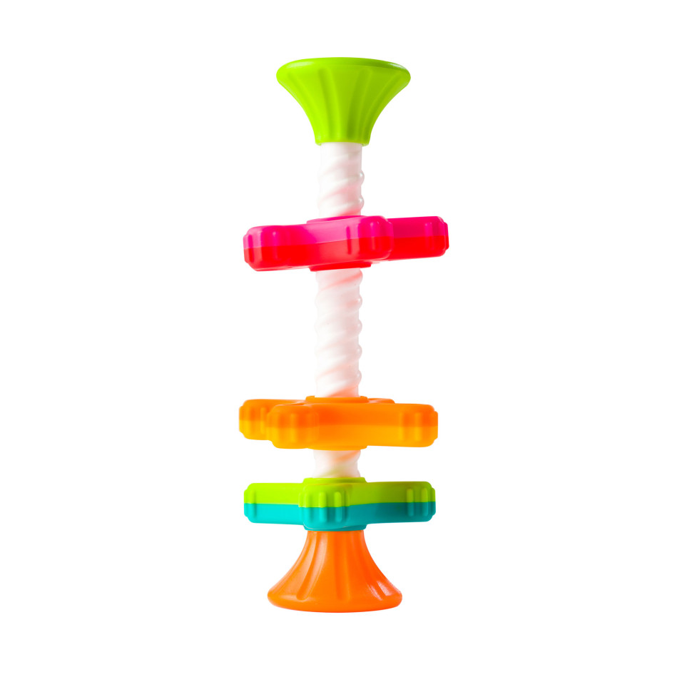 Пірамідка-спінер MiniSpinny Fat Brain Toys FA134-1 Тактильна