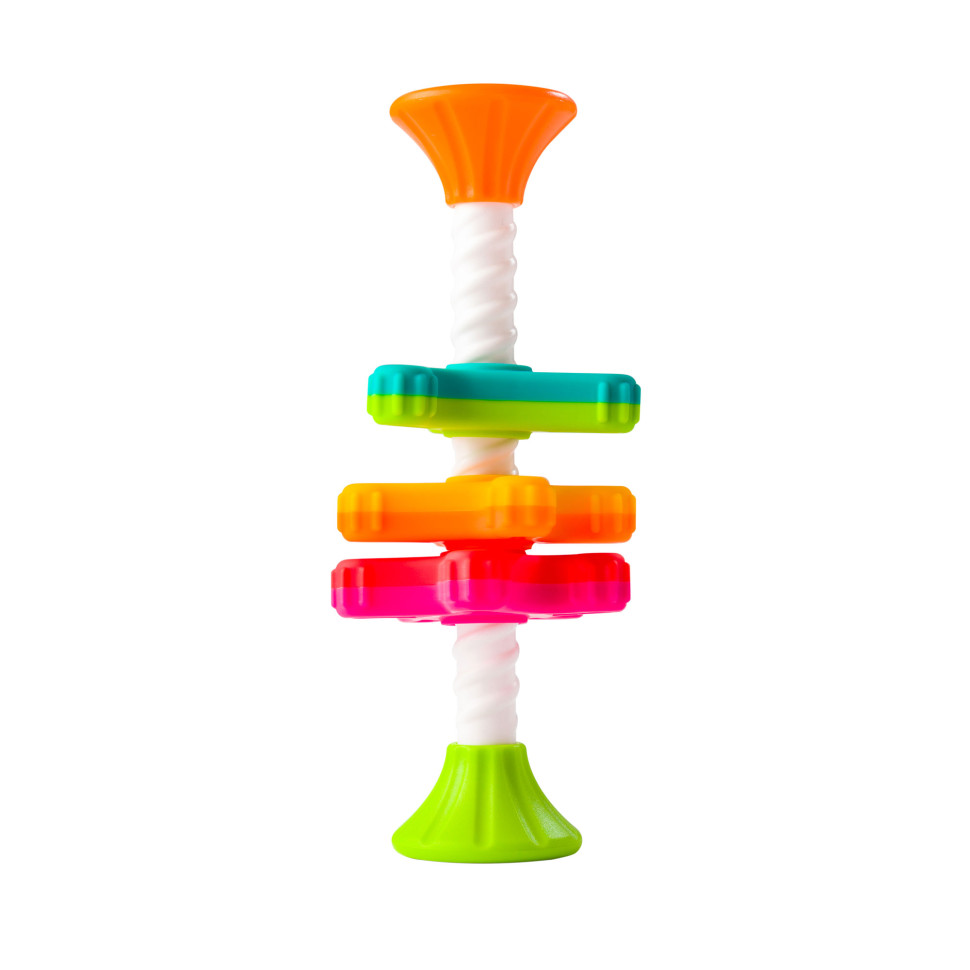 Пірамідка-спінер MiniSpinny Fat Brain Toys FA134-1 Тактильна