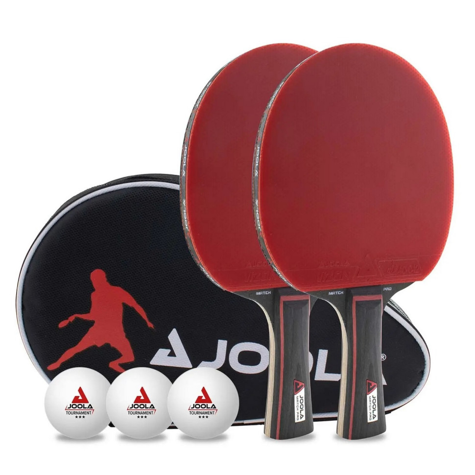 Ракетка для настольного тенниса TT-SET DUO PRO Joola jset3, 2 ракетки + 3 мяча
