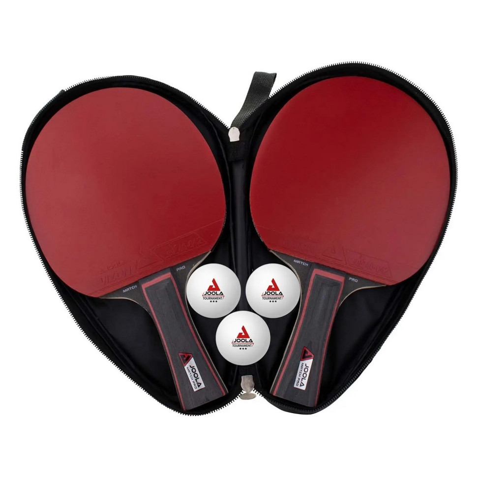 Ракетка для настольного тенниса TT-SET DUO PRO Joola jset3, 2 ракетки + 3 мяча