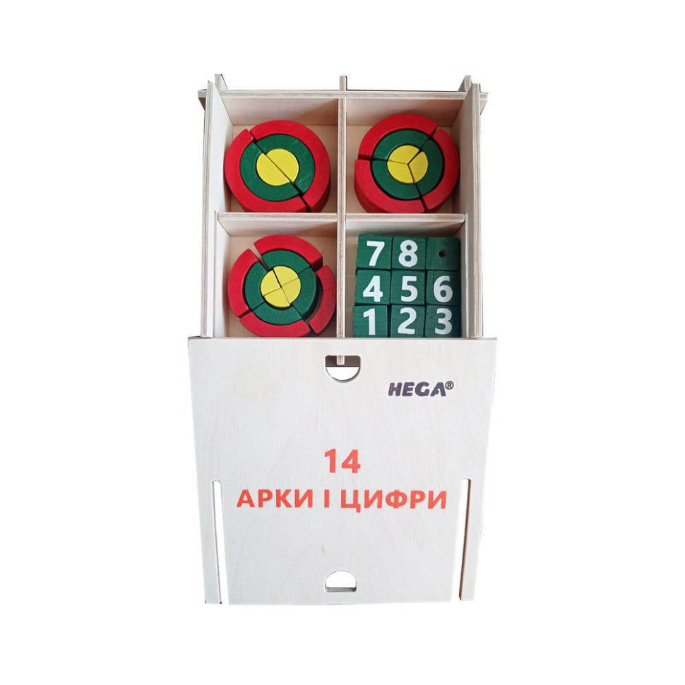 Полный дидактический набор Фребеля HEGA 243HG 14 коробок с методическим пособием