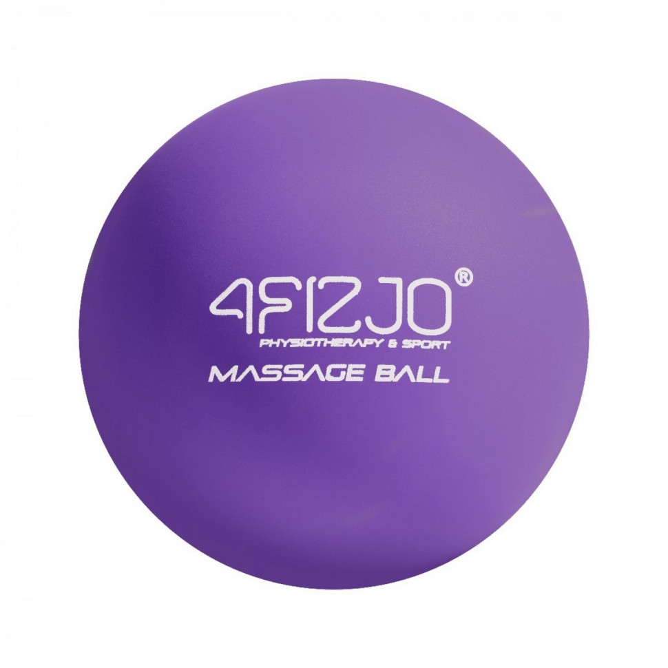 Масажний м'яч Lacrosse Ball 4FIZJO 4FJ0322, 6.25 см, Purple