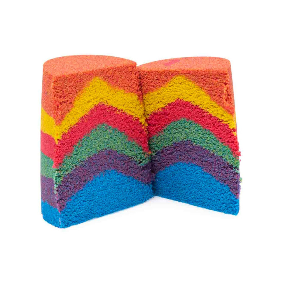 Набор песка для детского творчества «Радужный Микс» Kinetic Sand 71474KS 3 цвета 383 г