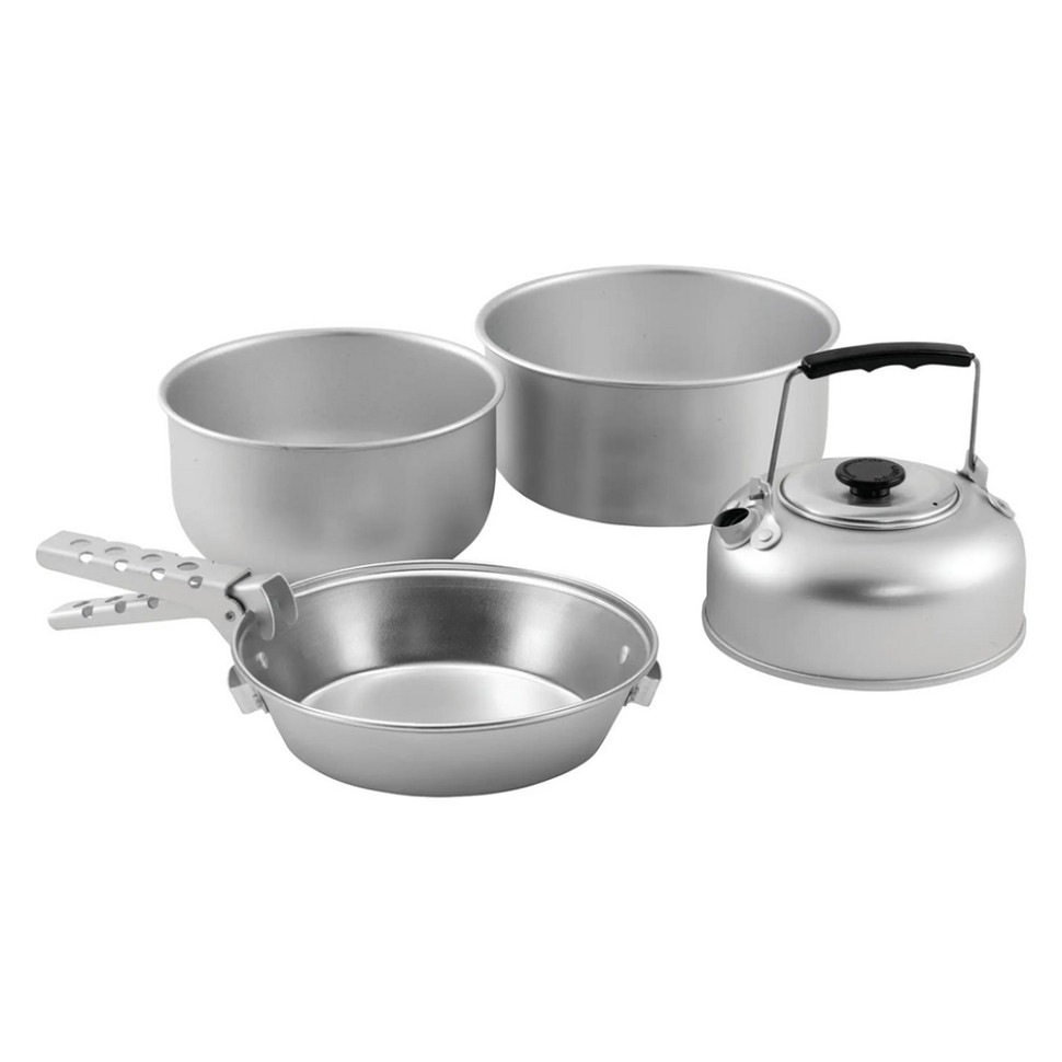 Набір туристичного посуду Adventure Cook (580038) Easy Camp 929029 M, Silver