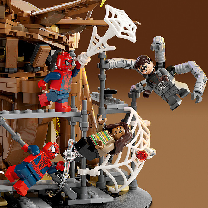Конструктор LEGO Marvel Решающий бой Человека-Паука 76261, 900 деталей