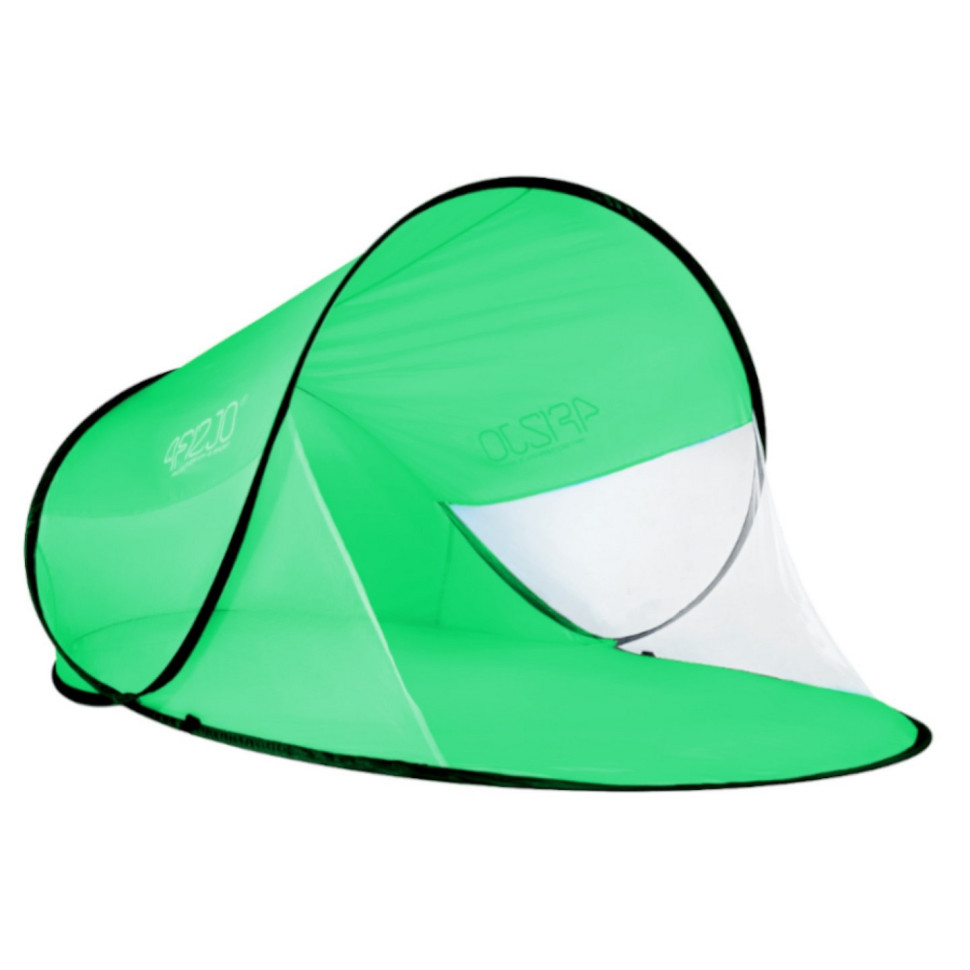 Пляжний тент Pop Up 4FIZJO 4FJ0224, 120 x 190 см, Green/White