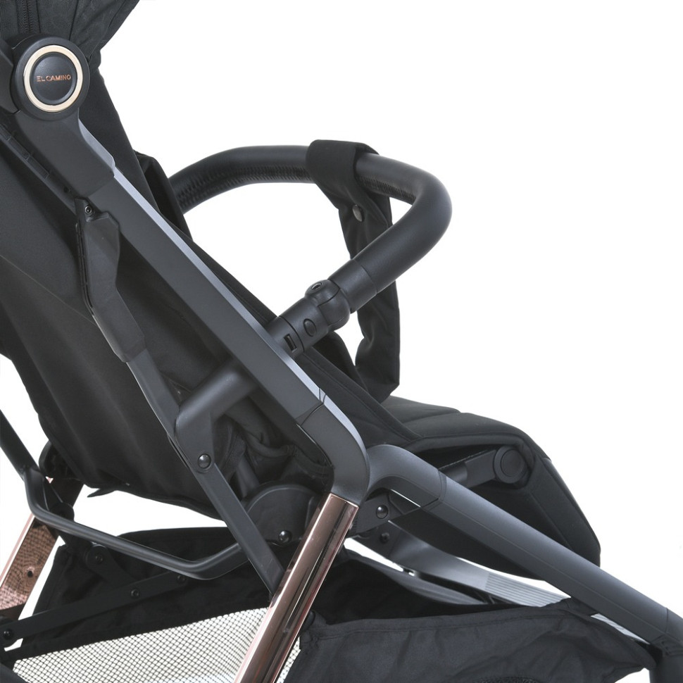 Детская прогулочная коляска BEYA El Camino ME 1127-G Black Leo