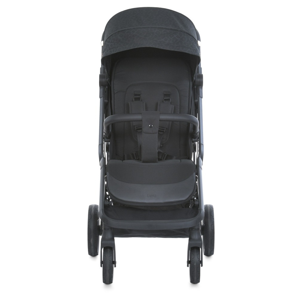 Детская прогулочная коляска BEYA El Camino ME 1127-G Black Leo