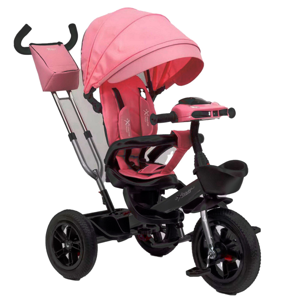 Велосипед 3-х колісний Bambi TR2408 з пультом, рожевий