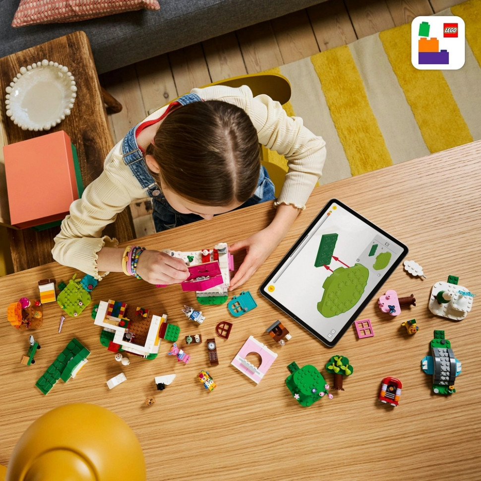 Конструктор Animal Crossing Творческие дома: сезоны развлечений LEGO 77057, 814 деталей
