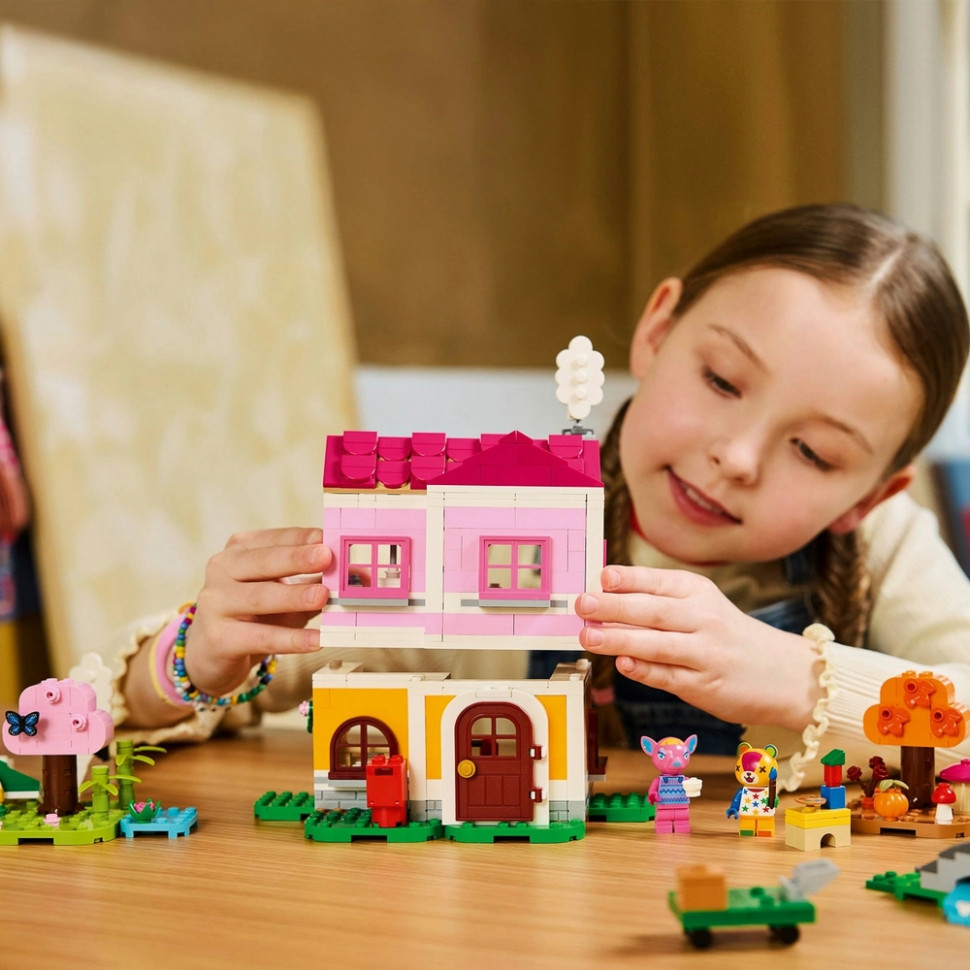 Конструктор Animal Crossing Творческие дома: сезоны развлечений LEGO 77057, 814 деталей