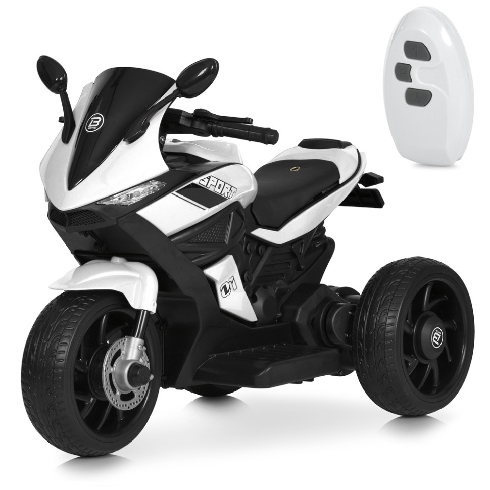 Дитячий електромобіль Мотоцикл Bambi Racer M 4454ELR-1 до 30 кг