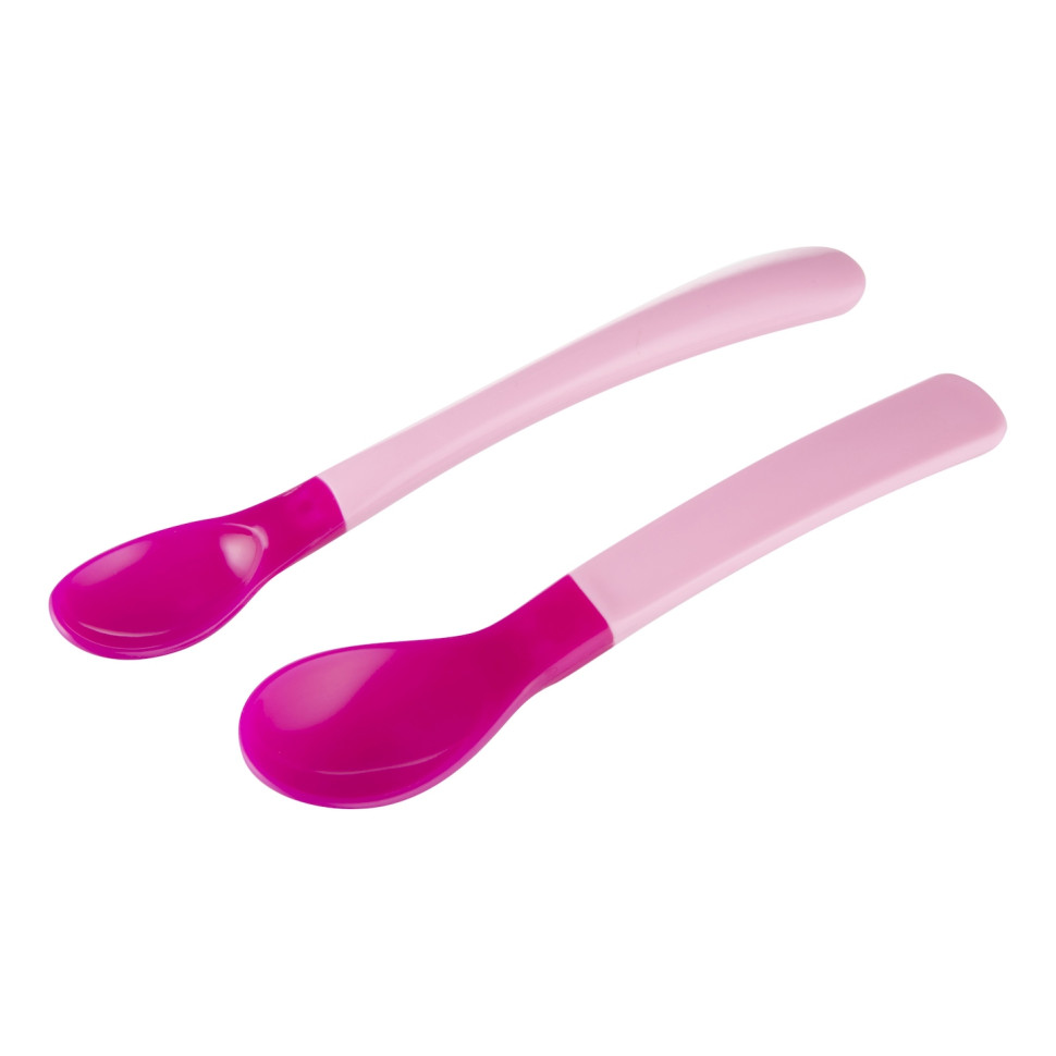 Детские ложечки для кормления Canpol babies 9/581_pin меняют цвет, розовые