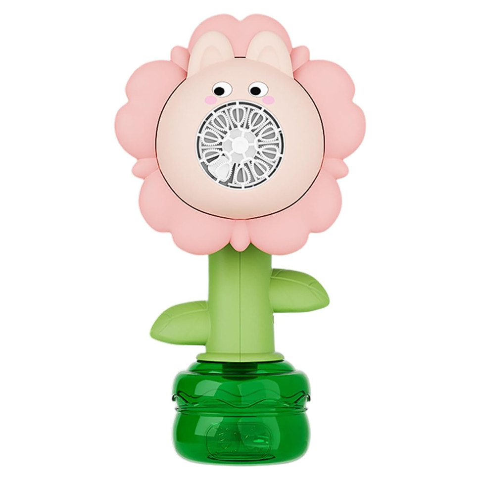 Мыльные пузыри Flower Bubble Machine Bambi BJC-5A(Bunny-Pink) со светом