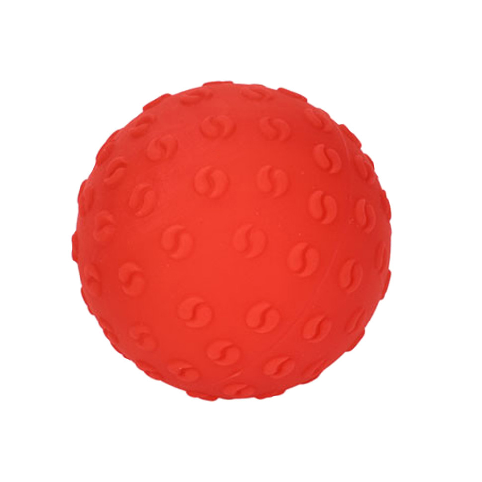 М'яч масажний текстурний Bambi MS 4812(Red) діаметр 6 см, стрибун, 145 грам