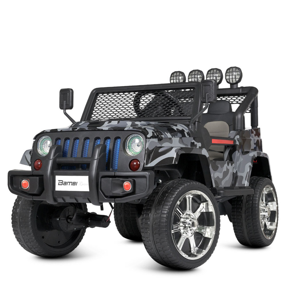 Дитячий електромобіль Джип Bambi Racer M 3237EBLRS-18 до 30 кг